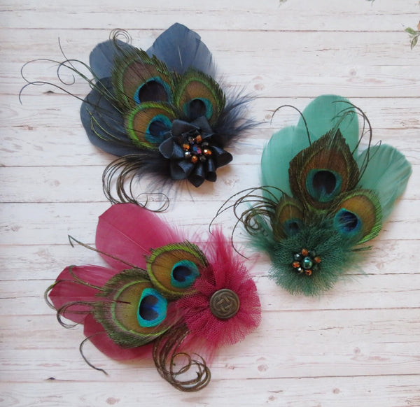 Betsy Button Hair Clip