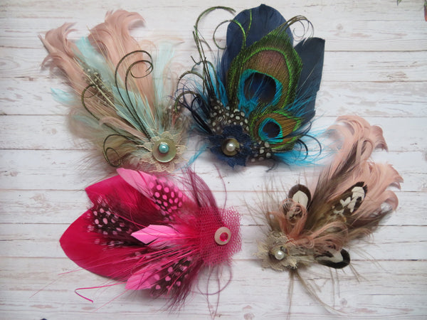 Betsy Button Hair Clip
