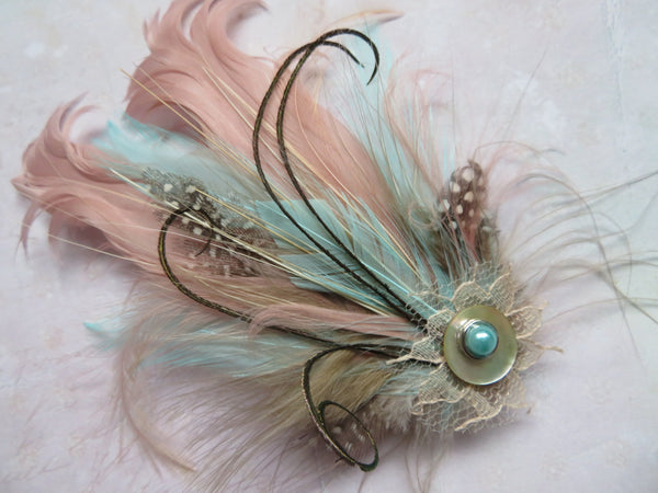 Betsy Button Hair Clip