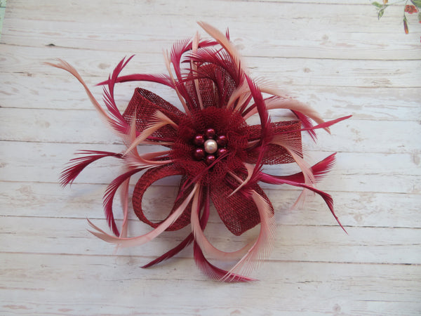 Burgundy & Dusky Pink Mini Lily