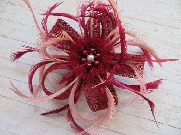 Burgundy & Dusky Pink Mini Lily