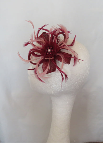Burgundy & Dusky Pink Mini Lily