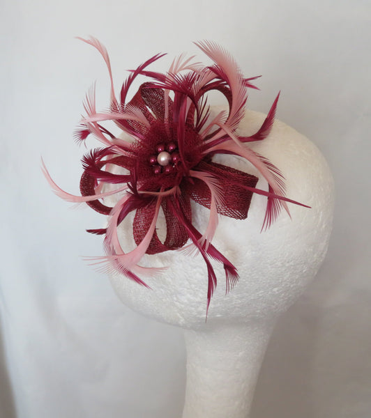Burgundy & Dusky Pink Mini Lily