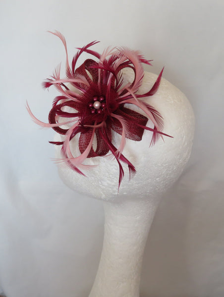 Burgundy & Dusky Pink Mini Lily