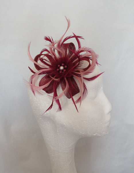Burgundy & Dusky Pink Mini Lily