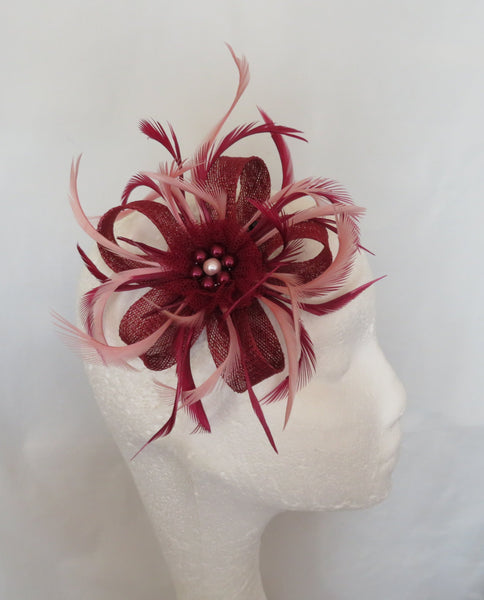 Burgundy & Dusky Pink Mini Lily