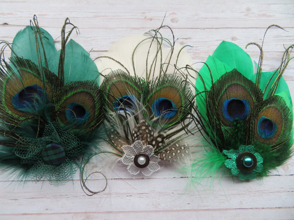 Betsy Button Hair Clip