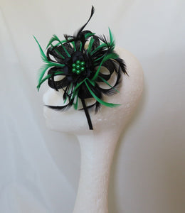 Black and Emerald Green Mini Lily