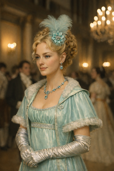 Austen Regency Headpiece