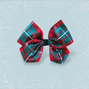 MacGregor Tartan Christmas Amelie Hair Bow