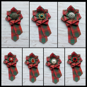 Bruce Ancient Tartan Brooch