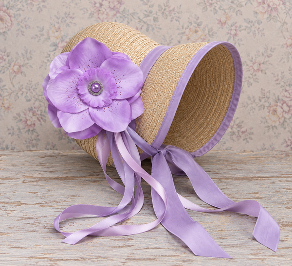 Lavender Regency Penny Blossom Hair Clip