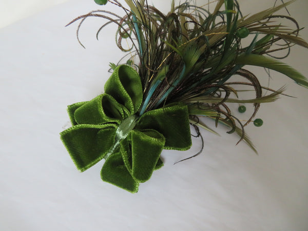 Verity Feather Headpiece