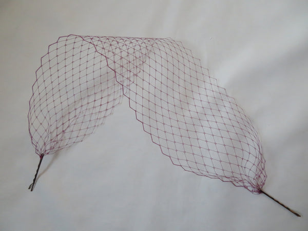 Light Amethyst Narrow Veil