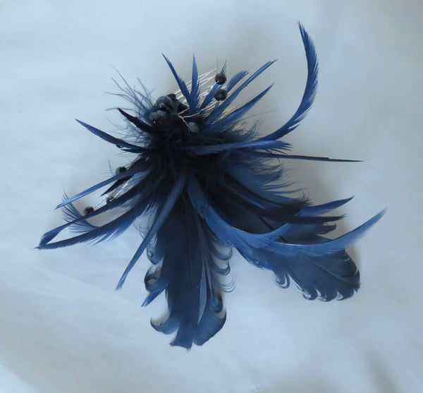 Navy Blue Cassandra Regency Comb