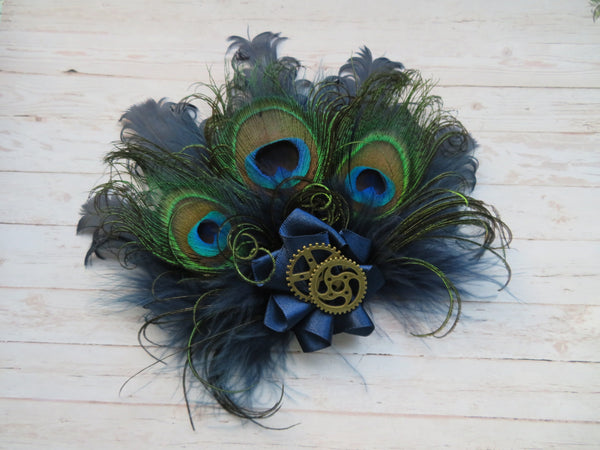 Navy Blue Steampunk Daphne