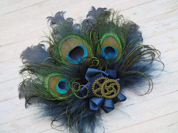 Navy Blue Steampunk Daphne