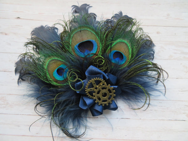 Navy Blue Steampunk Daphne