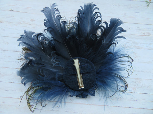 Navy Blue Steampunk Daphne