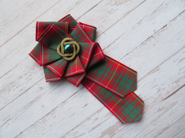 Bruce Ancient Tartan Brooch