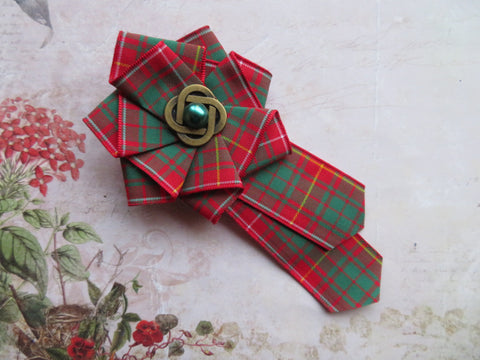 Bruce Ancient Tartan Brooch