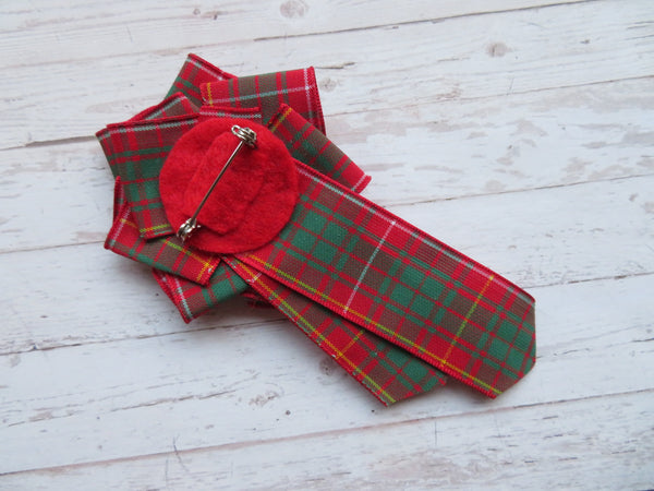 Bruce Ancient Tartan Brooch