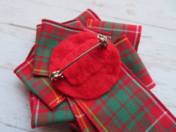 Bruce Ancient Tartan Brooch