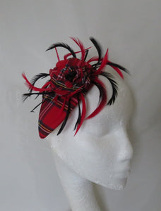 Red & Black Royal Stewart Tartan Mary