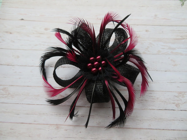 Black and Burgundy Little Lily