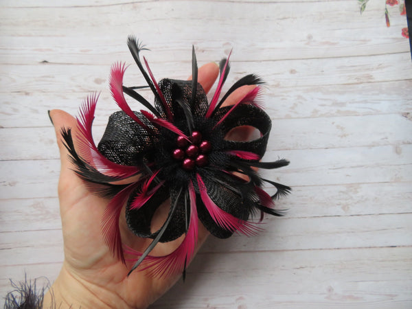 Black and Burgundy Little Lily