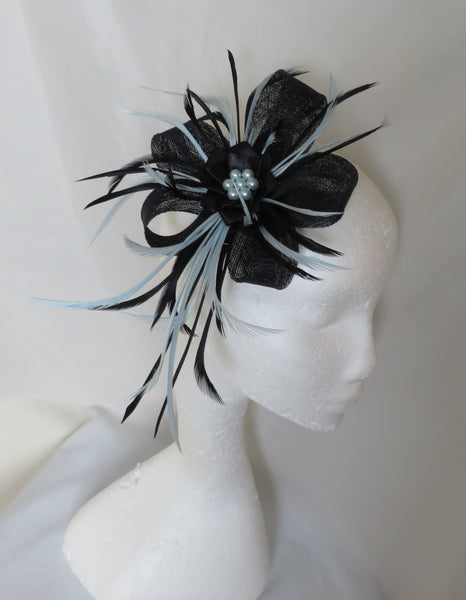 Black & Pale Blue Lily