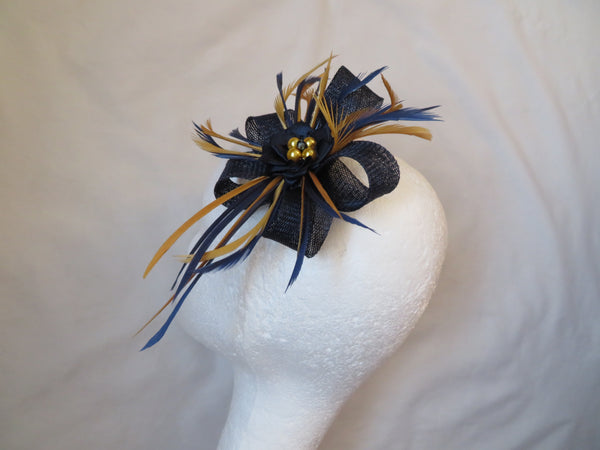 Navy Blue & Mustard Lillibelle