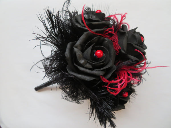 Black Rose Gothic Bouquet