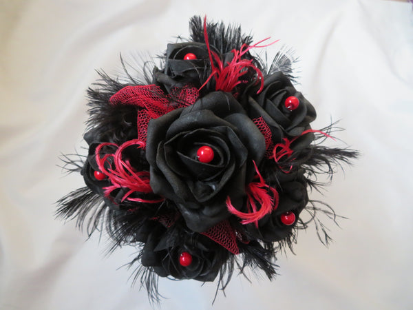 Black Rose Gothic Bouquet