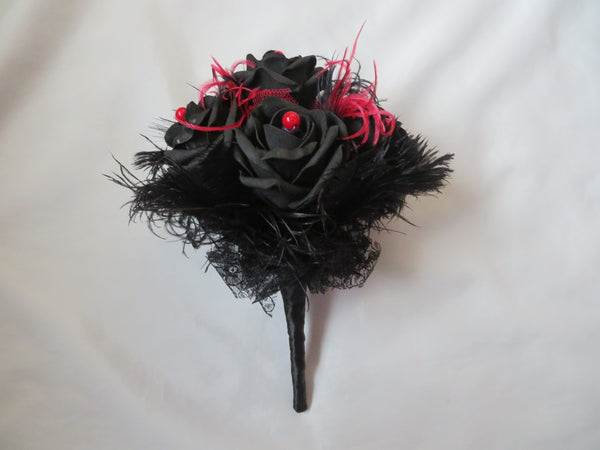 Black Rose Gothic Bouquet