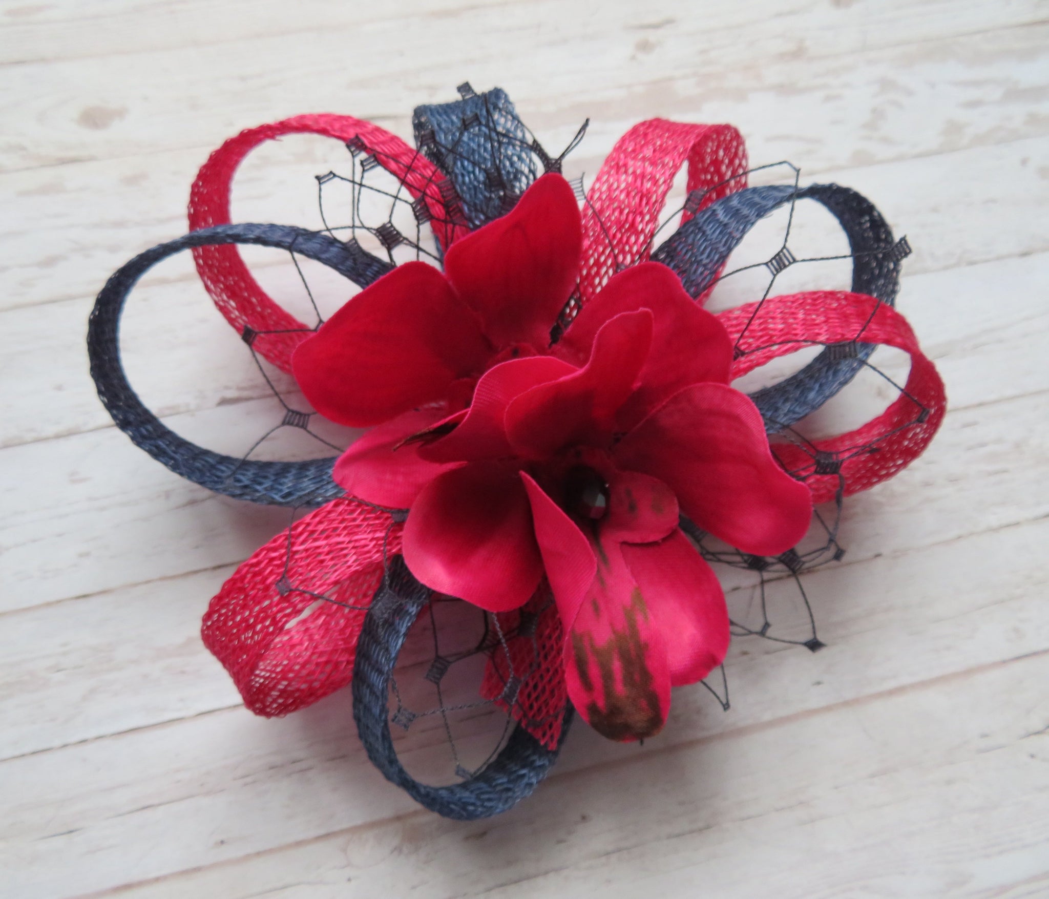 Navy and Cerise Pink Roxi