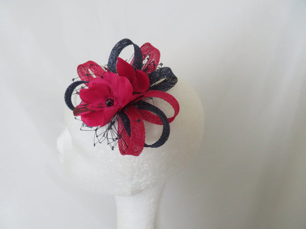 Navy & Cerise Pink Roxi