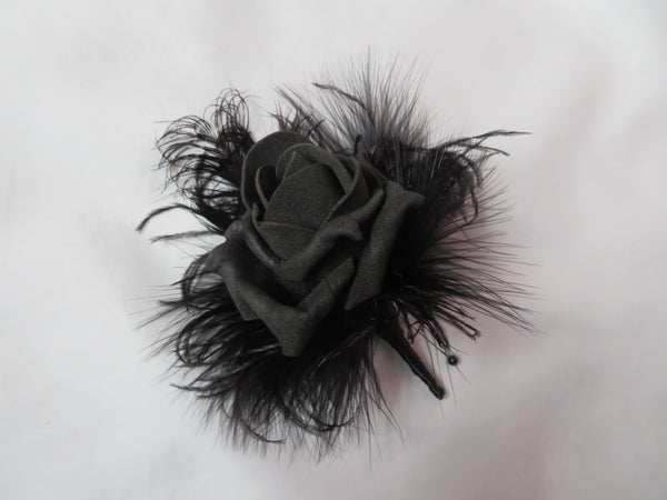 Black Rose Gothic Bouquet & Buttonhole