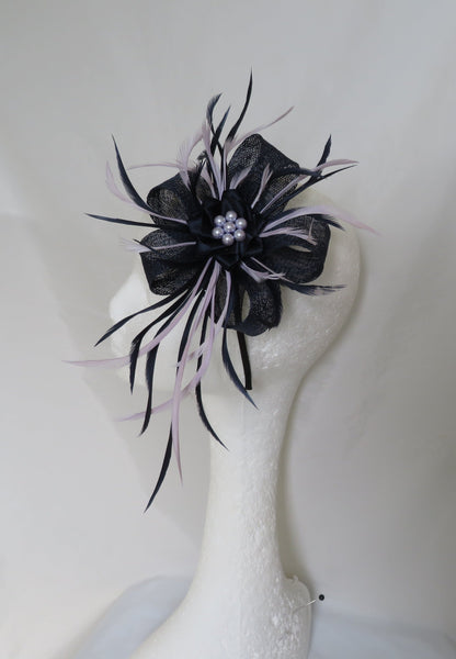 Navy & Lilac Lily