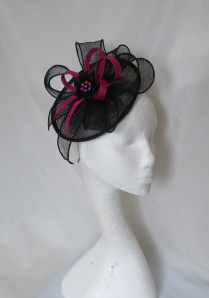 Black and Magenta Pink Eloise