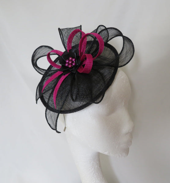 Black and Magenta Pink Eloise