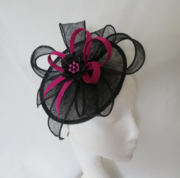 Black and Magenta Pink Eloise