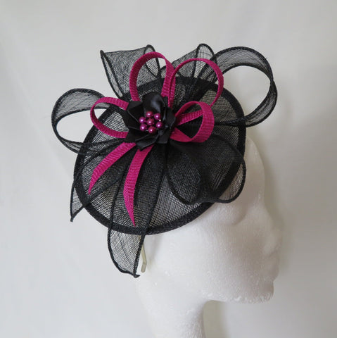 Black and Magenta Pink Eloise