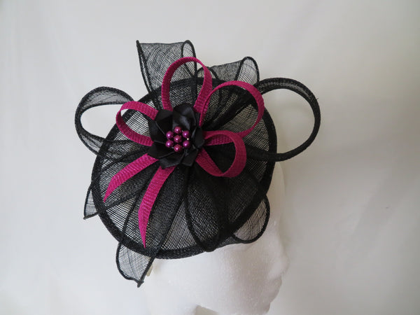 Black and Magenta Pink Eloise