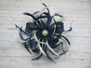 Navy & Ivory Mini Lily