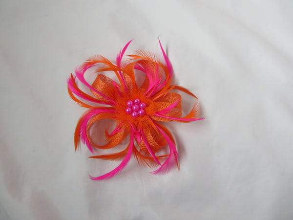 Orange and Fuchsia Pink Mini Lily
