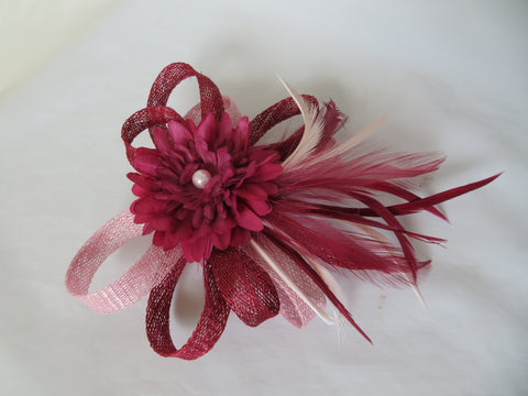 Burgundy & Pale Pink Roxi
