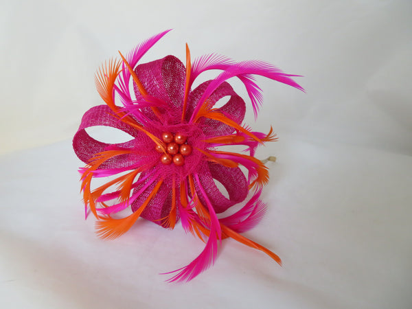 Raspberry Magenta Pink and Orange Mini Lily