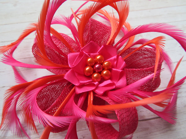 Fuchsia Pink and Orange Sorbet Mini Lily