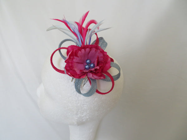 Raspberry Pink & Pale Blue Roxi